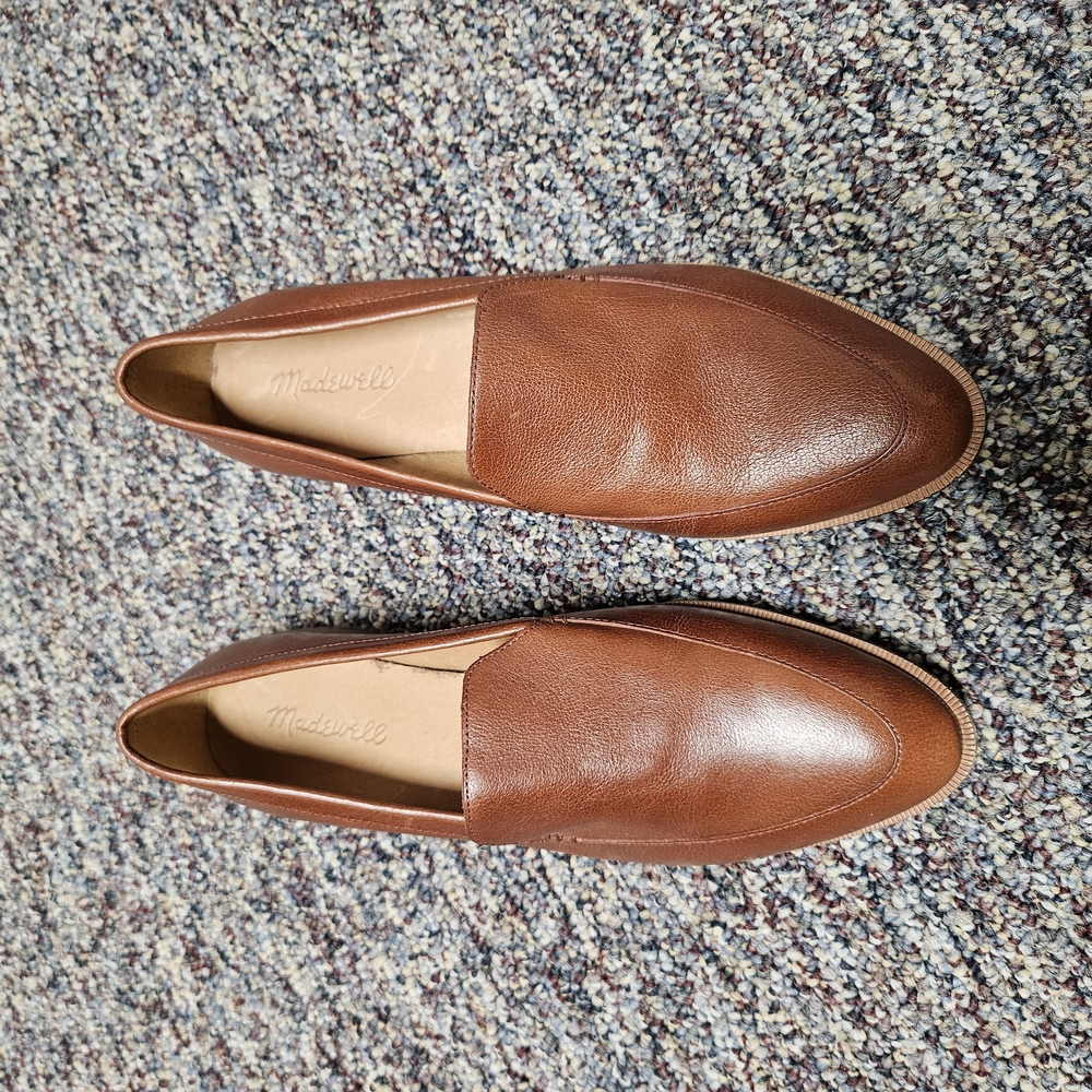 Madewell Women's Brown Leather Loafers